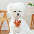 Knitted Christmas Dog Scarf