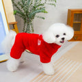 Cosy Zip-Up Fleece Dog Hoodie