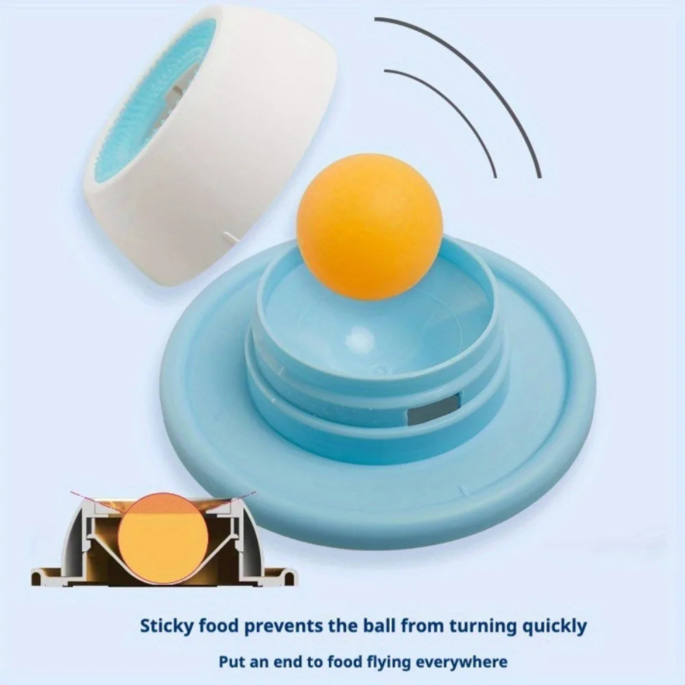 Freeze & Please Lick Plate, freezable calming slow feeder