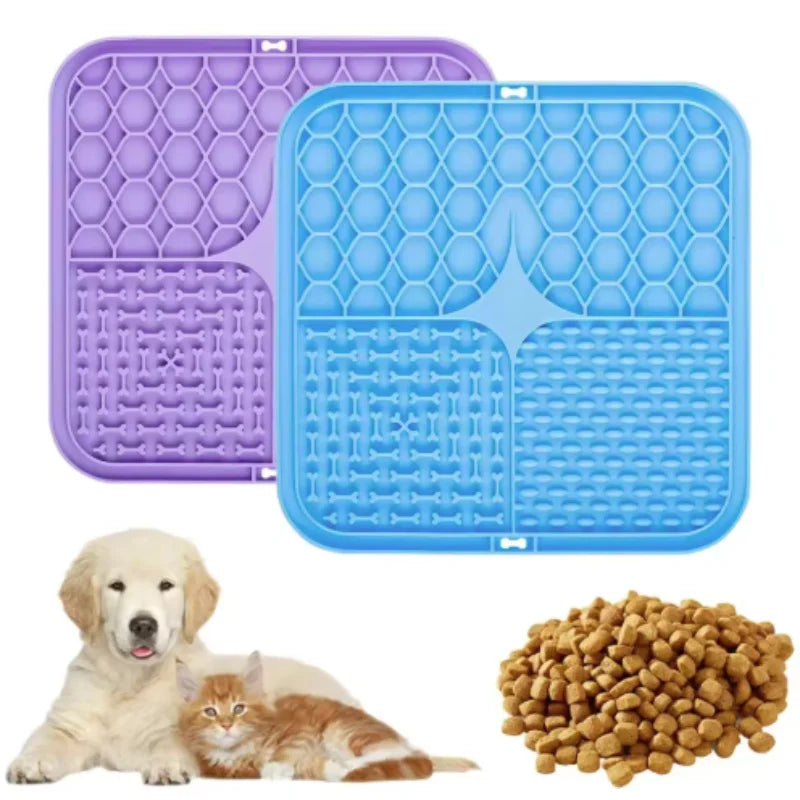 Lick & Linger Slow Feed Mat, silicone suction lick mat