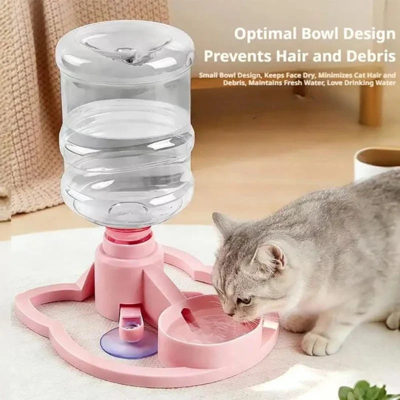 Gravity Cat Water Fountain-1