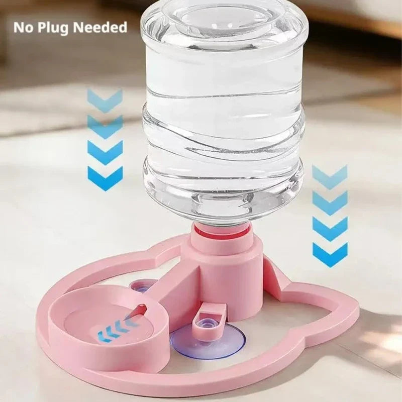 Gravity Cat Water Fountain-2