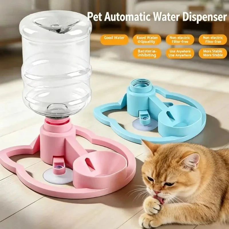Gravity Cat Water Fountain-4