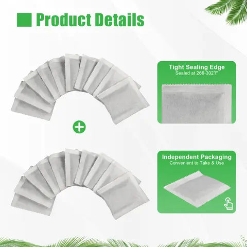 Carbon Filter Refill Pack, 20 pads