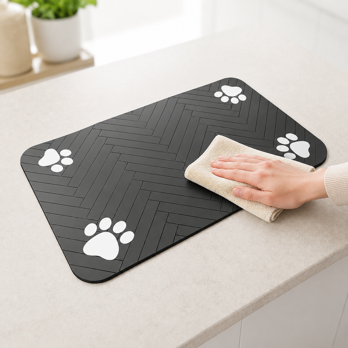Dry Paws Absorbent Feeding Mat