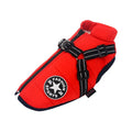 Winter Dog Coat with Built-In Harness