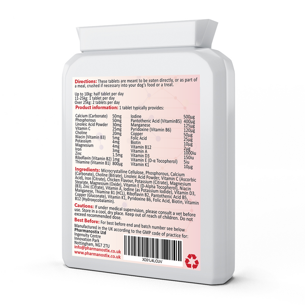 PetVit Daily Multivitamin Tablets for Dogs