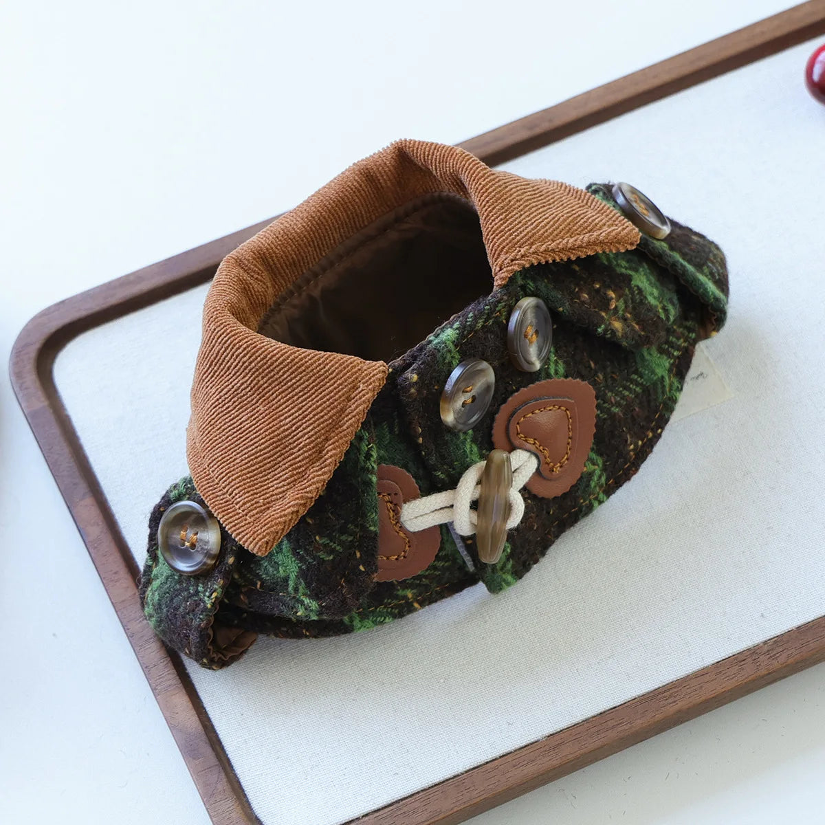 Faux Fur Dog Scarf Collar
